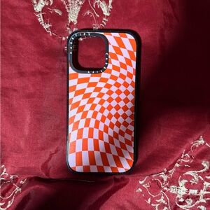 Casetify strawberry Checkered Iphone 16 pro max MagSafe Case